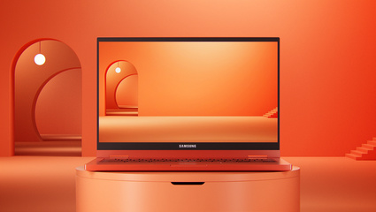 光影流動(dòng)，智造未來 C4D三維動(dòng)畫下的三星筆記本電腦產(chǎn)品演繹